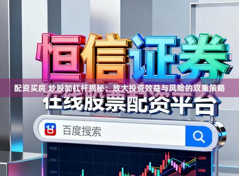 配资买房 炒股加杠杆揭秘:放大投资效益与风险的双重策略