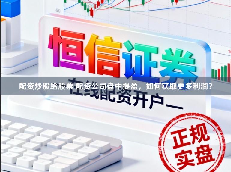 配资炒股给股票 配资公司盘中提盈，如何获取更多利润？