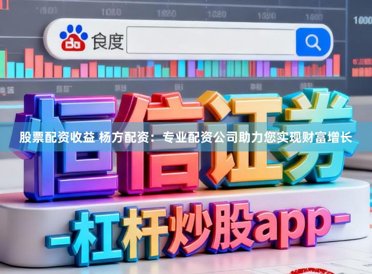股票配资收益 杨方配资：专业配资公司助力您实现财富增长